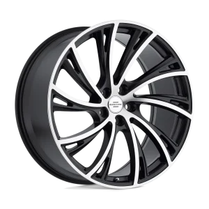 Redbourne Wheels – NOBLE – Black – 22″x10″ 37mm – Summer Wheels – 2210RDB375120F72R
